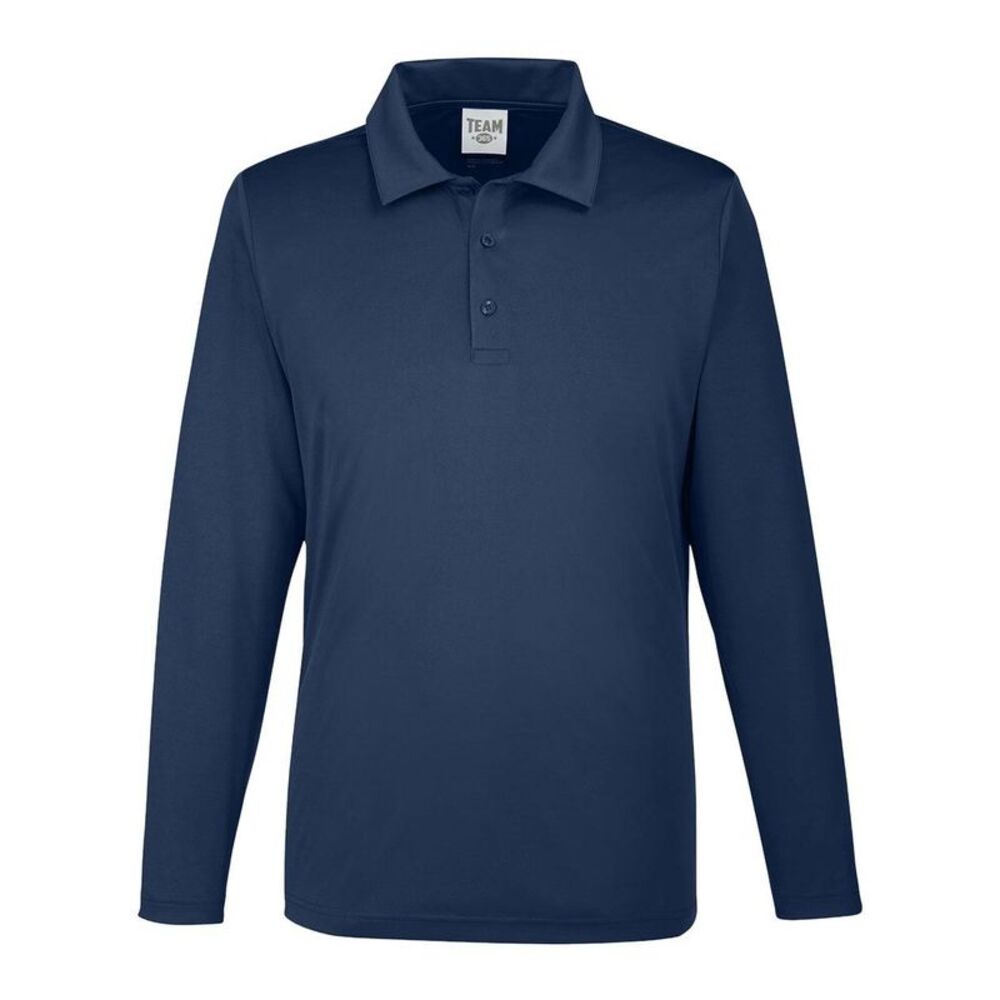 Team 365 Zone Performance Long Sleeve Polo / Sport Dark Navy